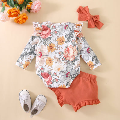 SIENNA Floral Outfit with Headband