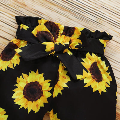 SUNFLOWER Yellow Outfit with Headband
