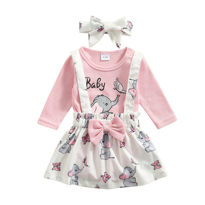 ELEPHANT Overall Skirt Outfit