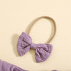 LIZ Ruffle Collar Romper with Headband
