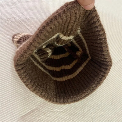 TEDDY Striped Beanie