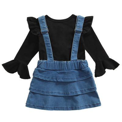 ZOLA Denim Overall Skirt Outfit