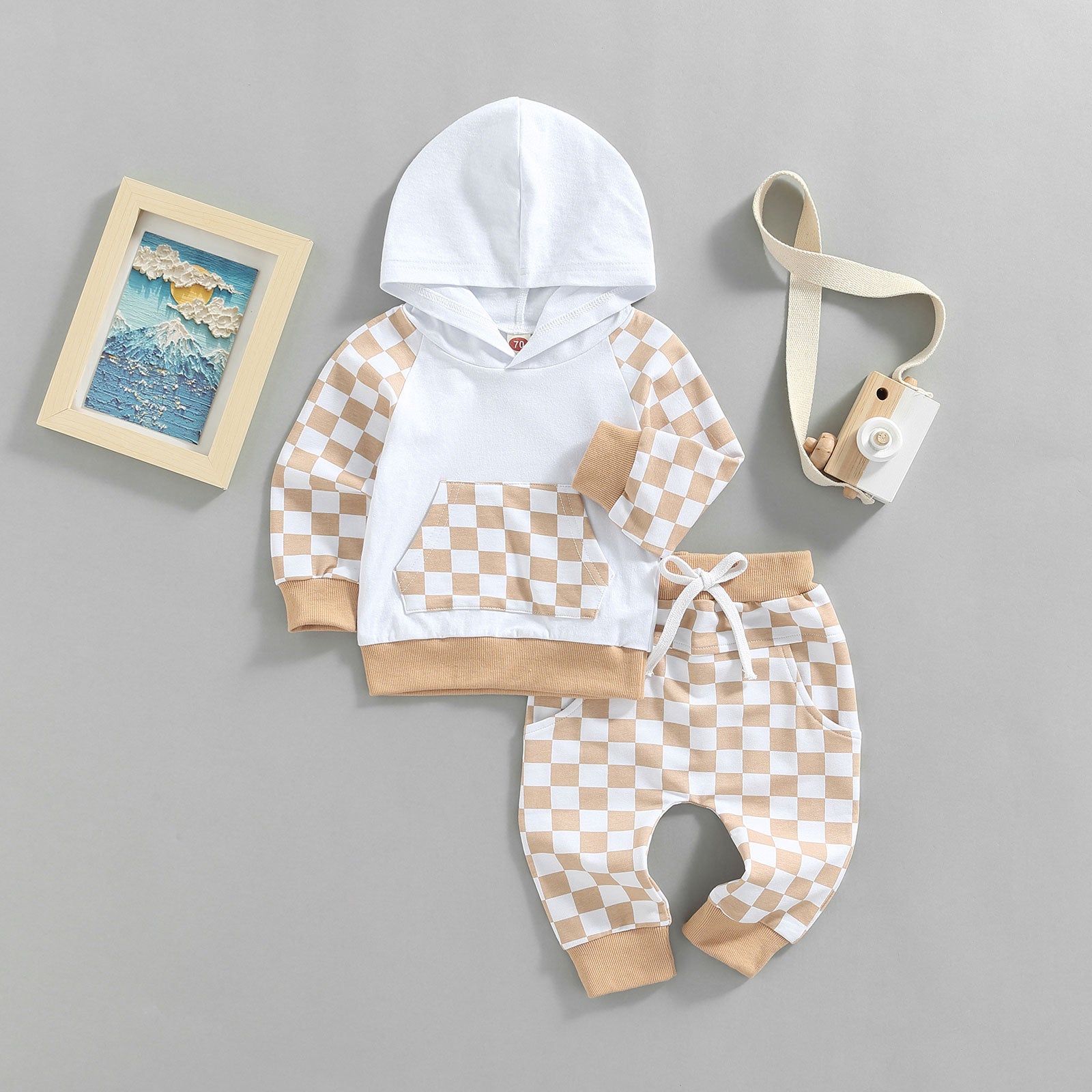 RACER Checkered Hoody Outfit