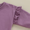 MAJA Ruffle Sweatshirt