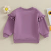 MAJA Ruffle Sweatshirt