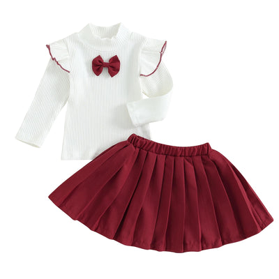 JULES Bowtie Skirt Outfit