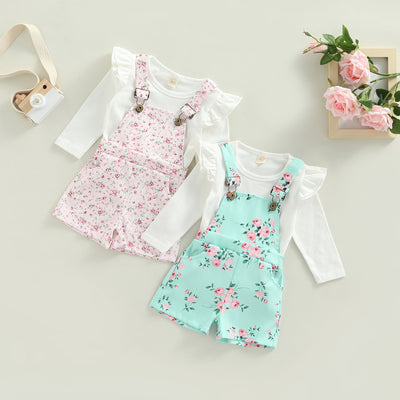 LISA Floral Overall Outfit
