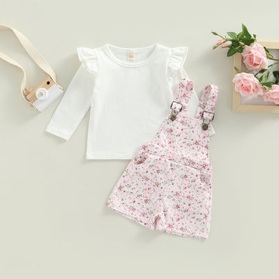 LISA Floral Overall Outfit