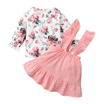 ROSE Overall Skirt Outfit