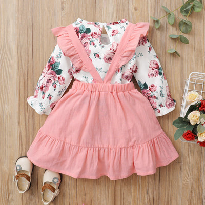 ROSE Overall Skirt Outfit