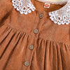 WANDA Crochet Collar Dress