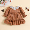 WANDA Crochet Collar Dress