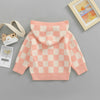 CHECKERS Hooded Cardigan