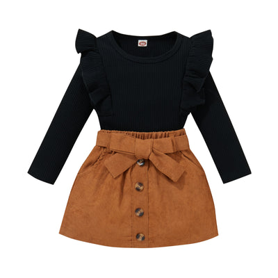 ADDY Corduroy Skirt Outfit