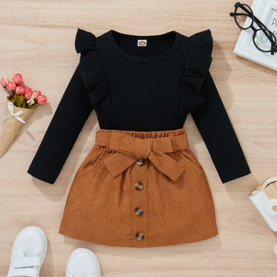 ADDY Corduroy Skirt Outfit