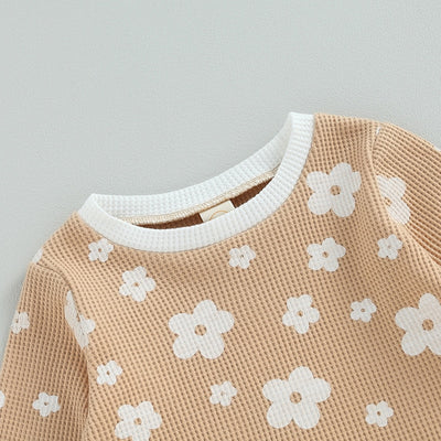 FLOWER Waffle Knit Outfit