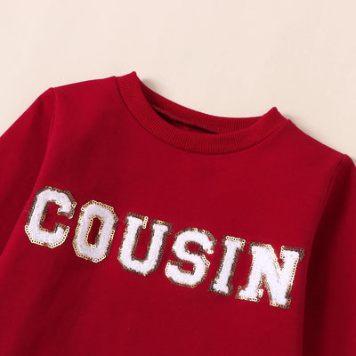COUSIN Sequin Sweatshirt