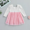 ALLISON Flower Embroidered Tulle Dress