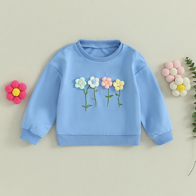 Flowered sweatshirts discount