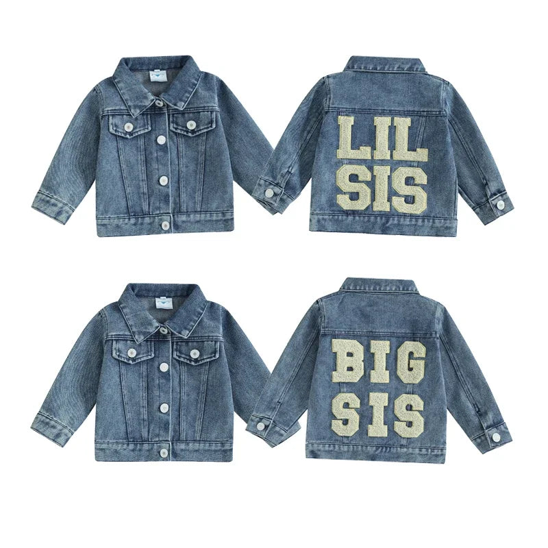 Big girls denim outlet jacket