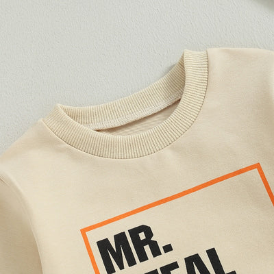 MR. STEAL YOUR PIE Long-Sleeve Onesie