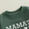 MAMA'S BOY Green Sweater