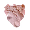 PAULINE Velvet Bowtie Socks