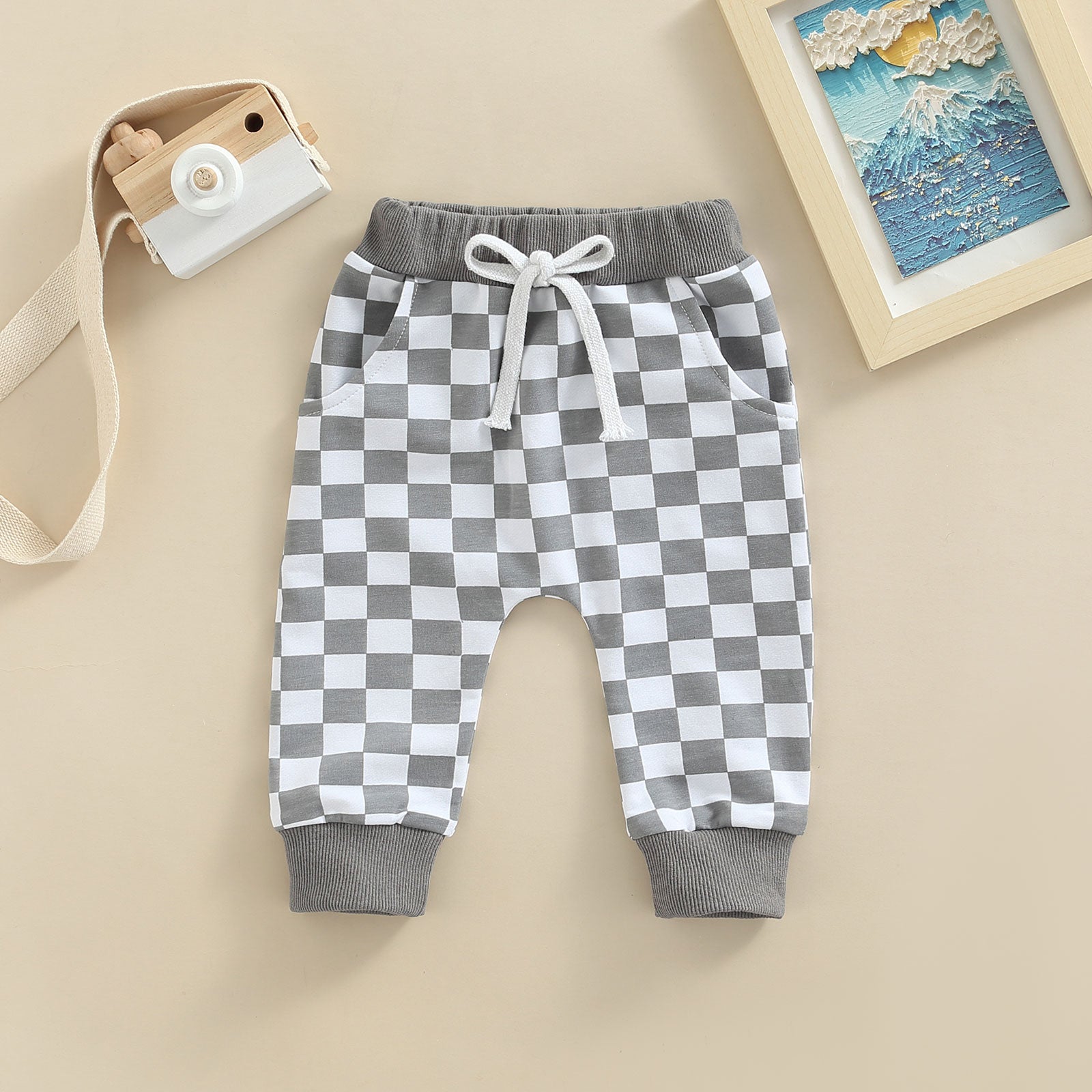 RACER Checkered Joggers