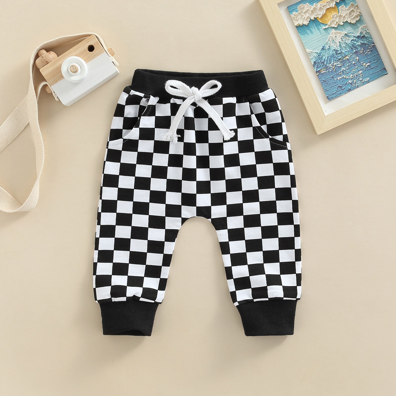 RACER Checkered Joggers
