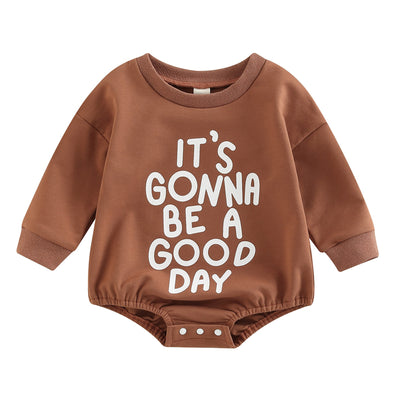 IT'S GONNA BE A GOOD DAY Long-Sleeve Onesie