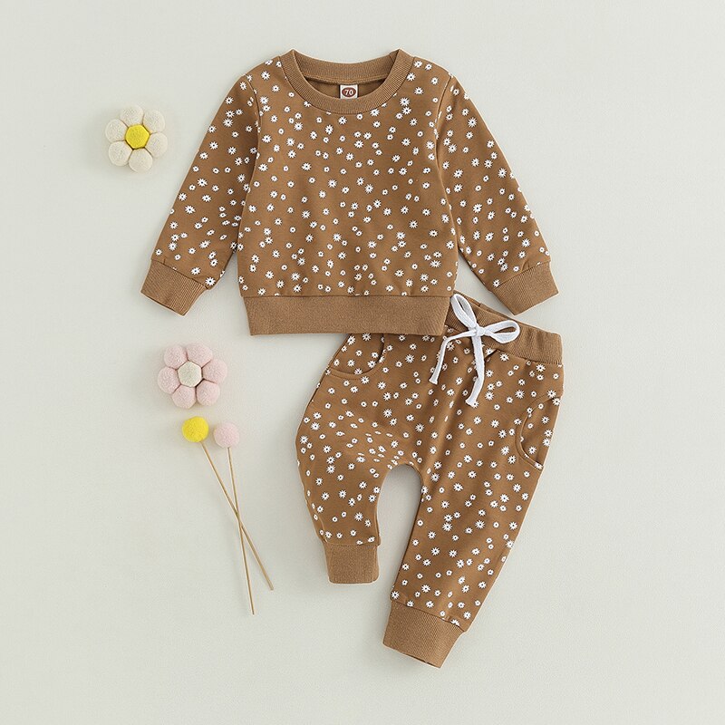 LINNEA Floral Polka Dot Outfit