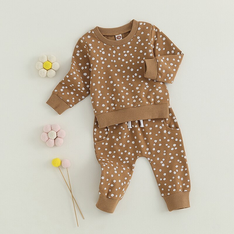 LINNEA Floral Polka Dot Outfit