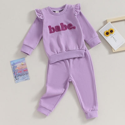 BABE Purple Outfit