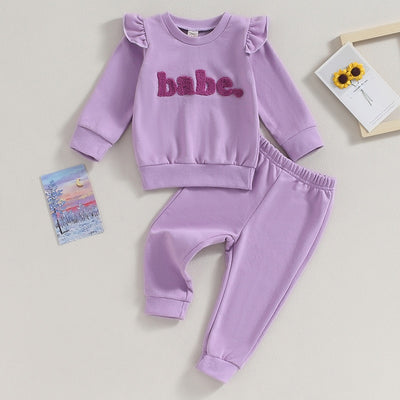 BABE Purple Outfit