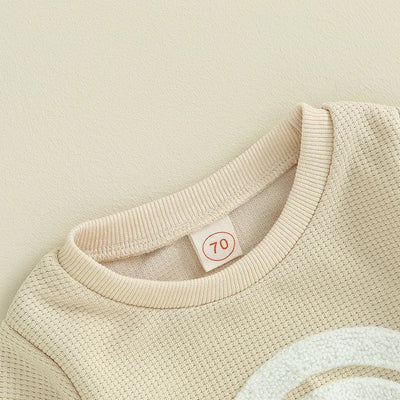 RAINBOW Nude Waffle Knit Outfit