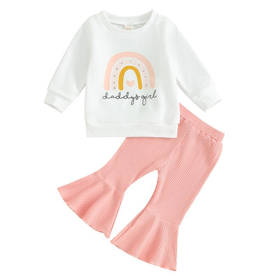 DADDY'S GIRL Rainbow Outfit