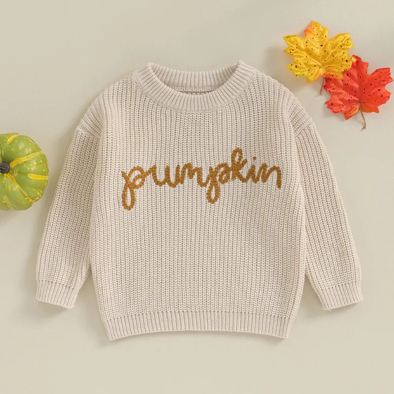 PUMPKIN Knitted Sweater