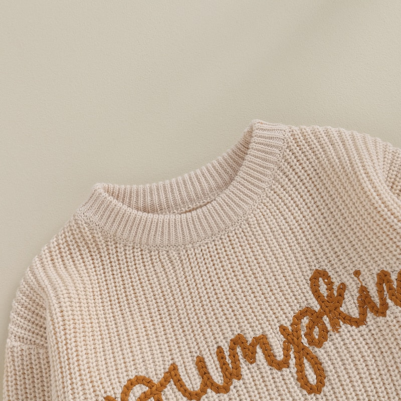 PUMPKIN Knitted Sweater
