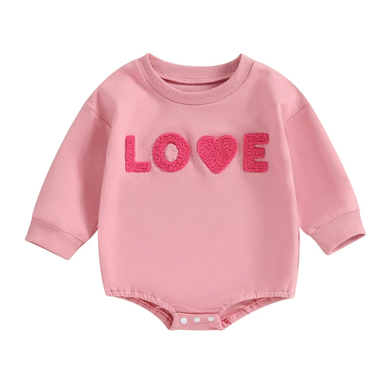LOVE Long-Sleeve Onesie