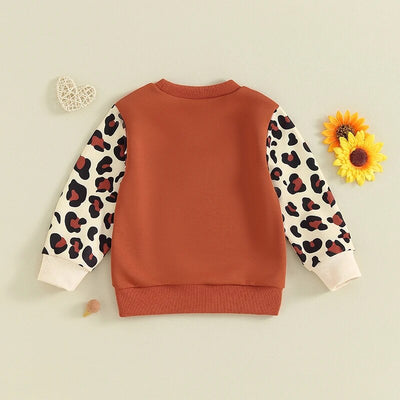 LEOPARD HEART Sweatshirt