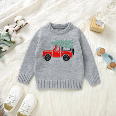 CHRISTMAS TRUCK Knitted Sweater