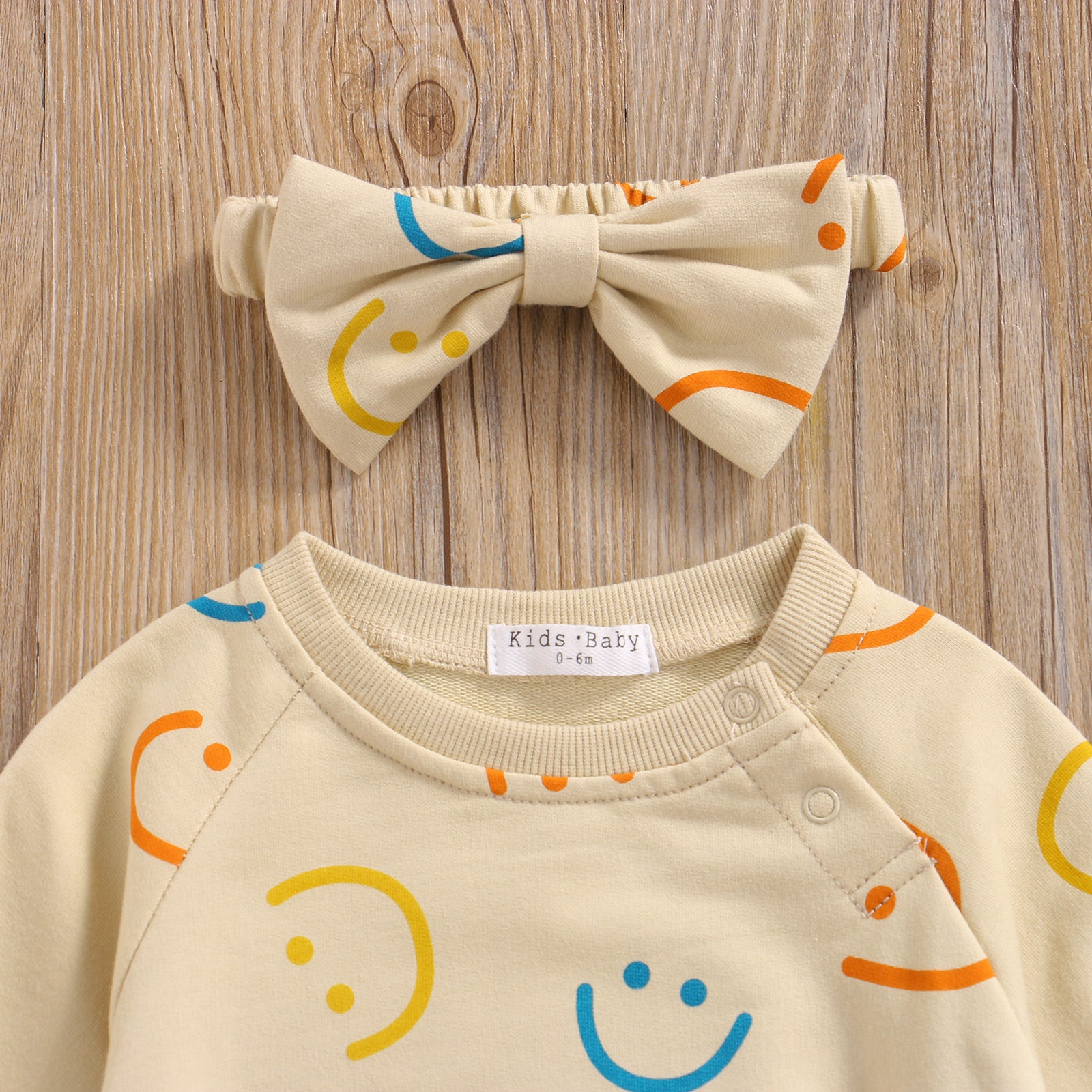 SMILE Long Sleeve with Headband