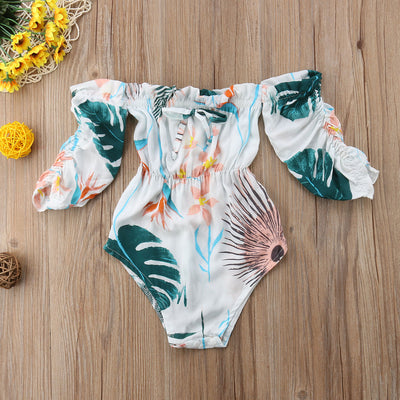 PARADISE Off-Shoulder Romper