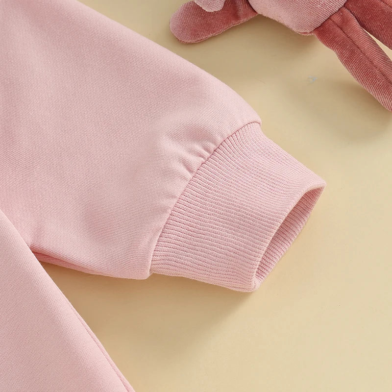 BUNNY Plush Long-Sleeve Onesie