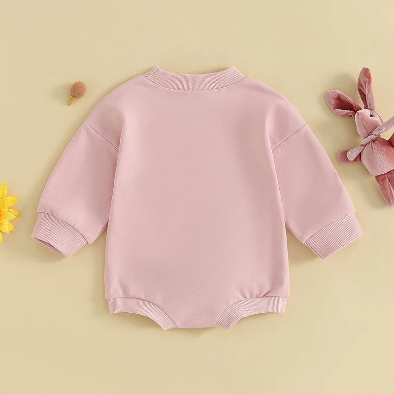 BUNNY Plush Long-Sleeve Onesie