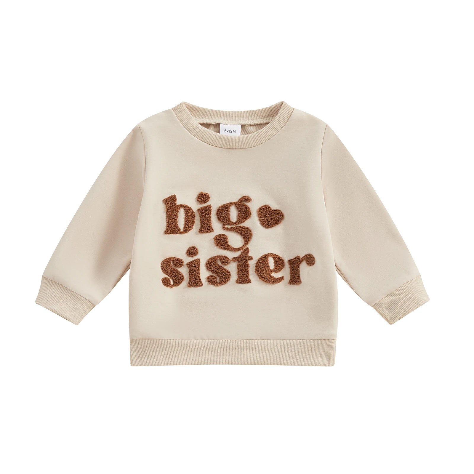 Big sister top sweatshirt toddler