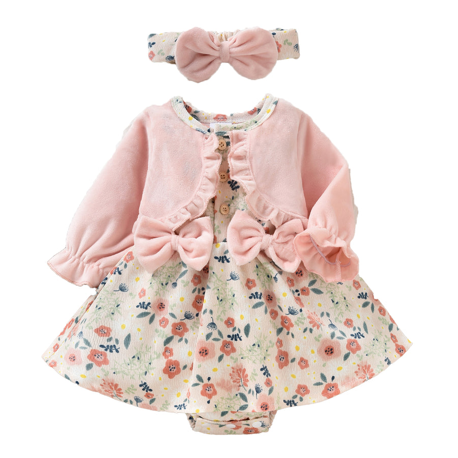 WILLA Bowtie Romper Dress