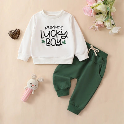 MOMMY'S LUCKY BOY Outfit