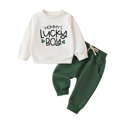 MOMMY'S LUCKY BOY Outfit