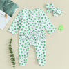 LUCKY CLOVER Ruffle Jumpsuit